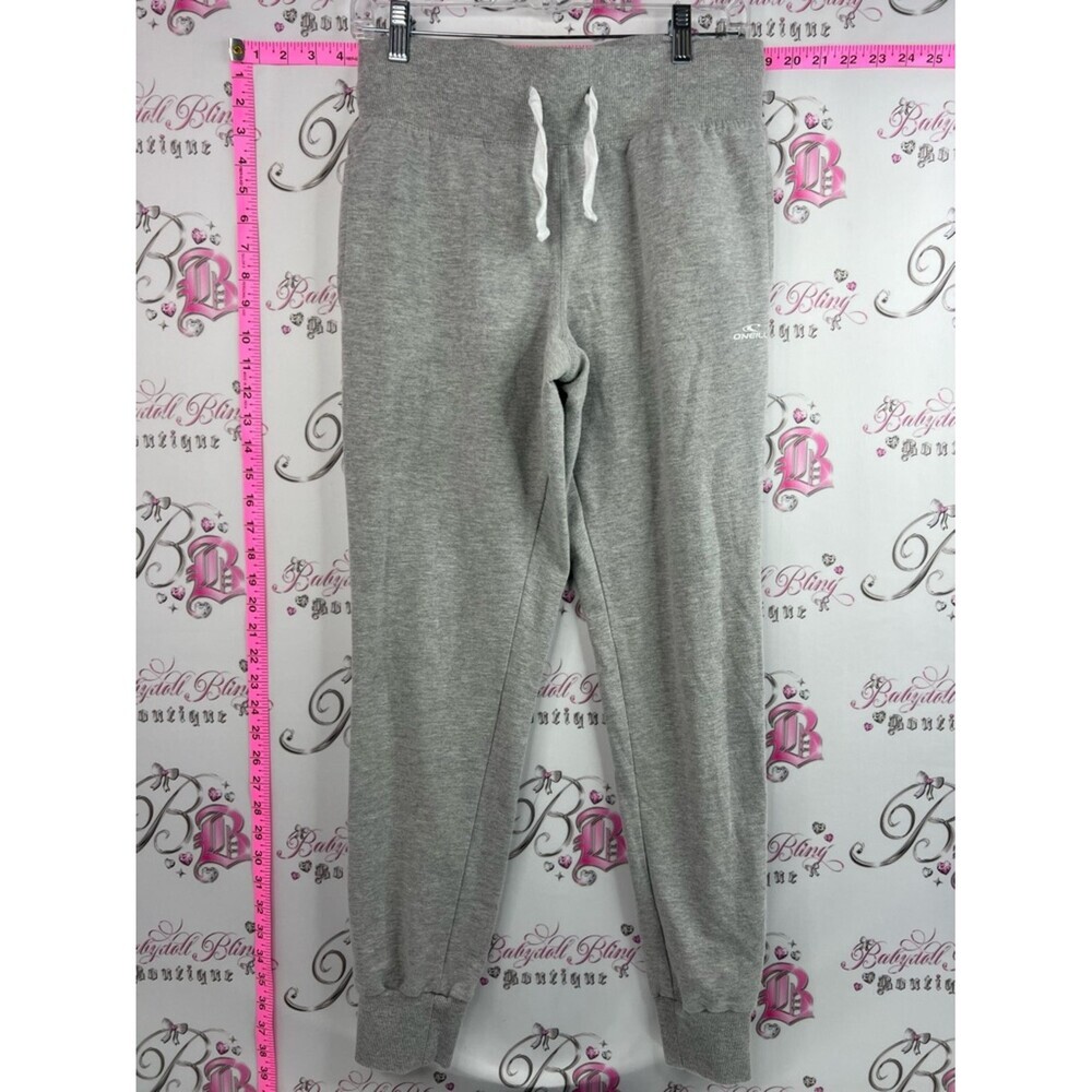 O'Neill sweatpants comfy soft Gray Women's Drawstring Jogger Pants